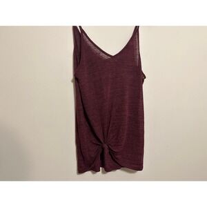 Charlotte Russe Tank Top Maroon